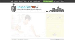 Desktop Screenshot of housecallmdny.com